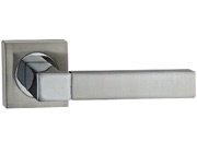 Fortessa Door Handles Ares, Dual Satin Nickel & Polished Chrome - FDEARE-SN/CP (sold in pairs)